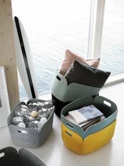 Muuto Restore storage basket, dusty green