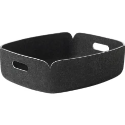 Muuto Restore tray, black melange
