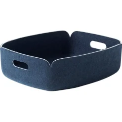 Muuto Restore tray, midnight blue