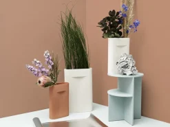 Muuto Ridge vase, 48,5 cm, off white