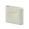 Muuto Ridge vase, 16,5 cm, off white