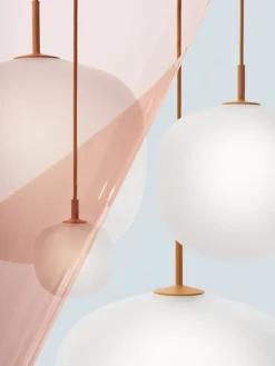 Muuto Rime pendant 25 cm, orange