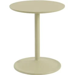 Muuto Soft side table, 41 cm, high, beige green