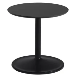 Muuto Soft side table, 41 cm, low, black
