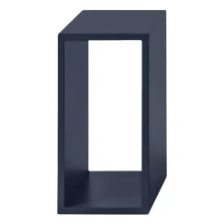 Muuto Stacked 2.0 shelf module, small, midnight blue