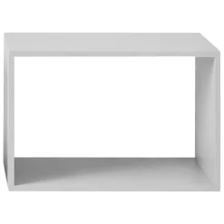 Muuto Stacked 2.0 shelf module, large, light grey