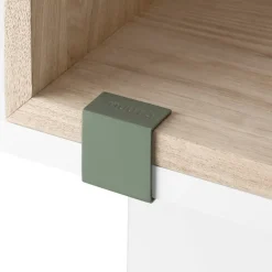 Muuto Stacked clip, 5 pcs, dusty green