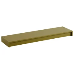 Muuto Stacked plinth, 131 x 35 x 10 cm, brown green