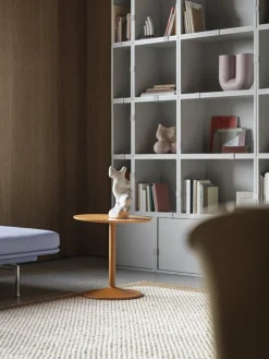 Muuto Stacked shelf module with background, large, light grey