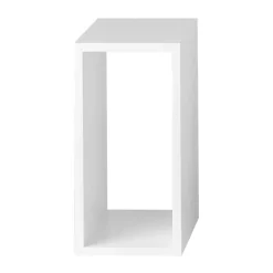 Muuto Stacked shelf module, small, white