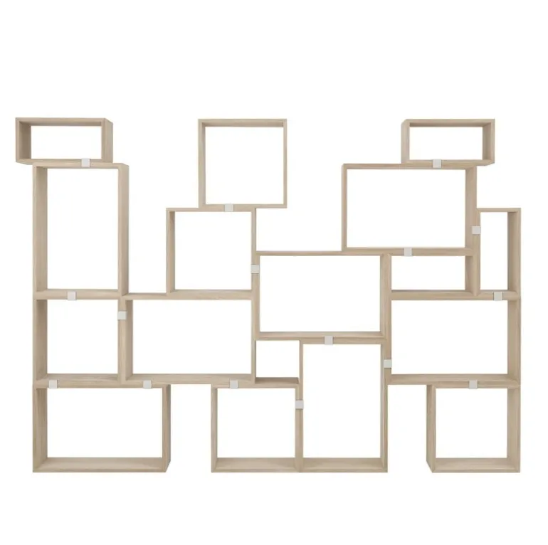 Muuto Stacked shelf module, small, oak