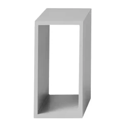 Muuto Stacked shelf module, small, light grey