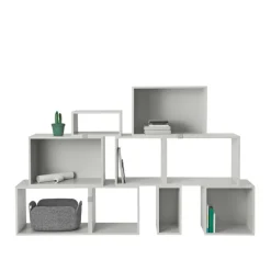 Muuto Stacked shelf module, small, light grey