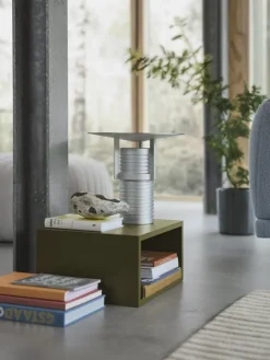 Muuto Stacked shelf module, small, brown green