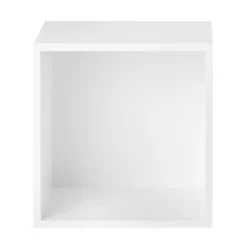 Muuto Stacked shelf module with background, medium, white