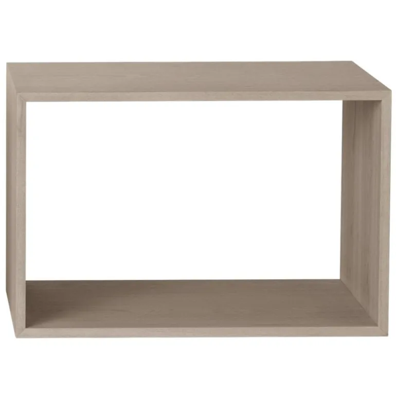 Muuto Stacked shelf module, large, oak