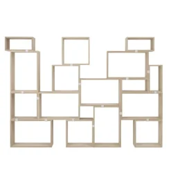 Muuto Stacked shelf module, large, oak