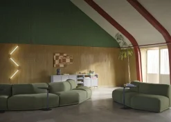 Muuto Stacked top plate for shelf module, 131 x 35 cm, grey