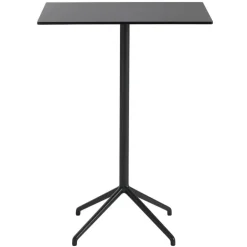 Muuto Still Cafe bar table 75 x 65 cm, h. 105 cm, black