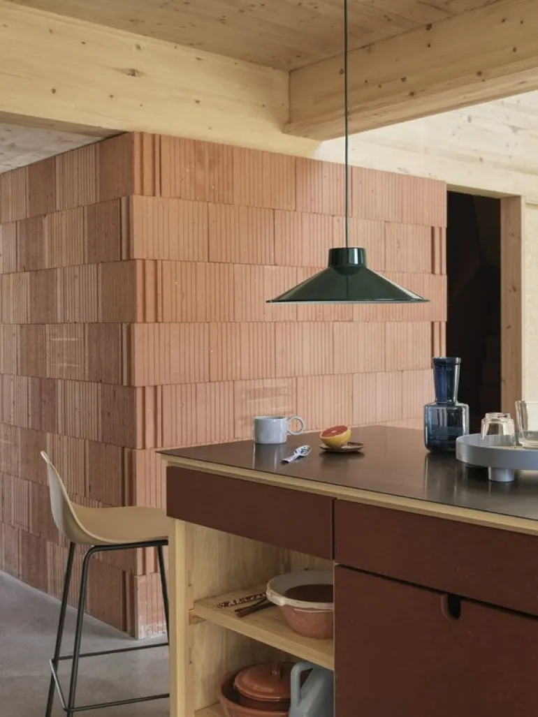 Muuto Top pendant lamp, 36 cm, dark green