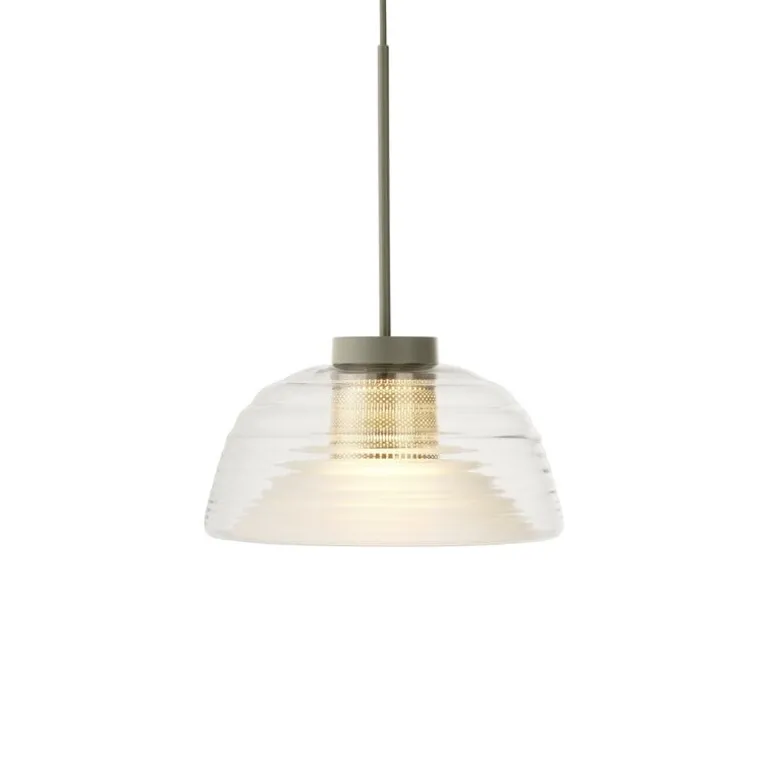 Muuto Two-Layer pendant, 37,5 cm, olive