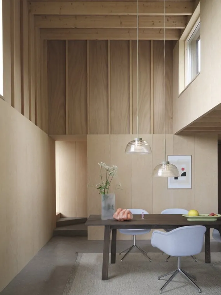 Muuto Two-Layer pendant, 37,5 cm, olive