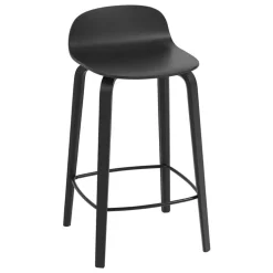 Muuto Visu counter stool, 65 cm, black
