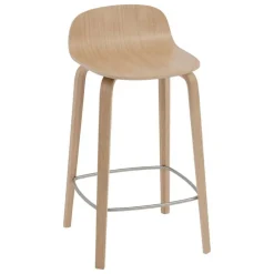 Muuto Visu counter stool, 65 cm, oak