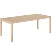 Muuto Workshop table, 200 x 92 cm, oak - oak veneer