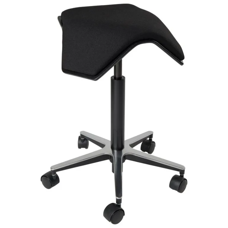 myKolme ILOA One saddle chair, black ash - black Fame 60999
