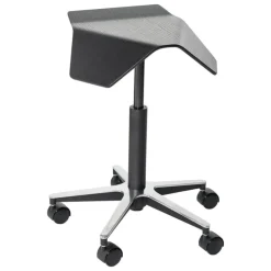 myKolme ILOA saddle chair, black ash