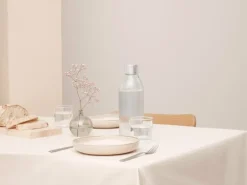 Mysoda Glass bottle 1 L, silver