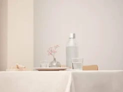 Mysoda Glass bottle 1 L, silver