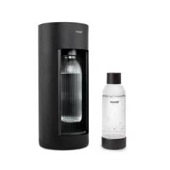 Mysoda Glassy sparkling water maker, black
