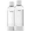 Mysoda Mysoda water bottle 1 L, 2 pcs, white