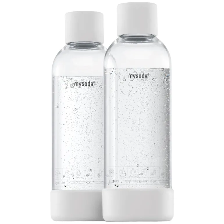 Mysoda Mysoda water bottle 1 L, 2 pcs, white