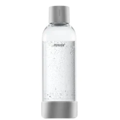 Mysoda Premium water bottle 1 L, silver