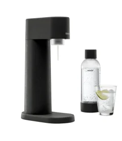 Mysoda Woody sparkling water maker, black