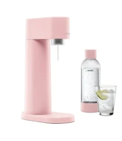 Mysoda Woody sparkling water maker, pink
