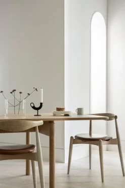 Nedre Foss Ildhane candleholder, black