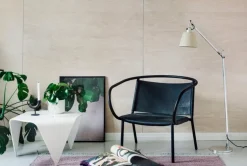 Nedre Foss Ildhane candleholder, black