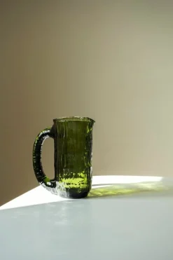 Nedre Foss Vannfall water jug, bottle green