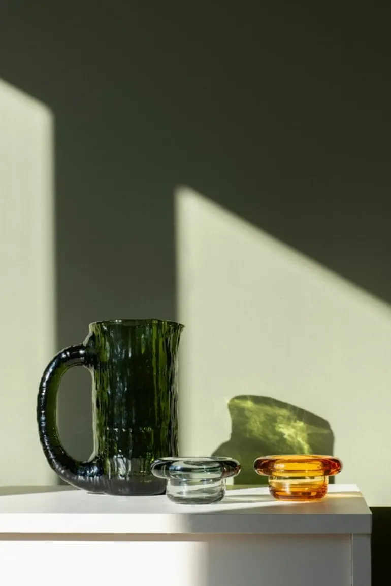 Nedre Foss Vannfall water jug, bottle green