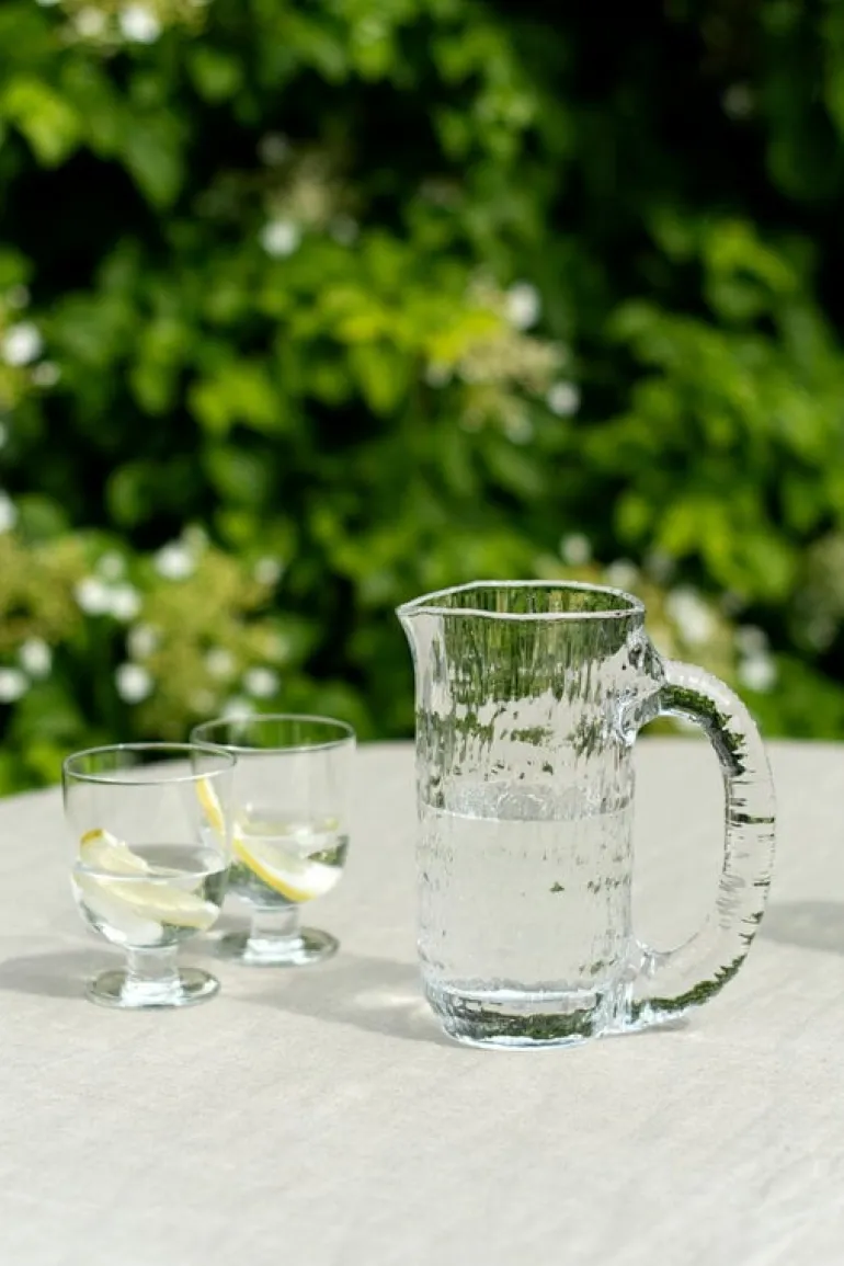 Nedre Foss Vannfall water jug, crystal clear