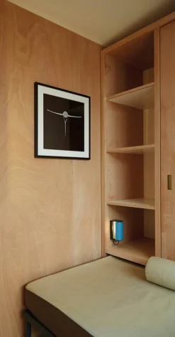 Nemo Lighting Applique Cylindrique Petite wall lamp, light blue