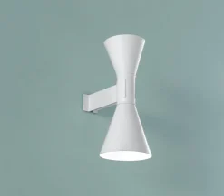 Nemo Lighting Applique de Marseille wall lamp, white