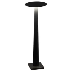 Nemo Lighting Portofino portable table lamp, black - black marble