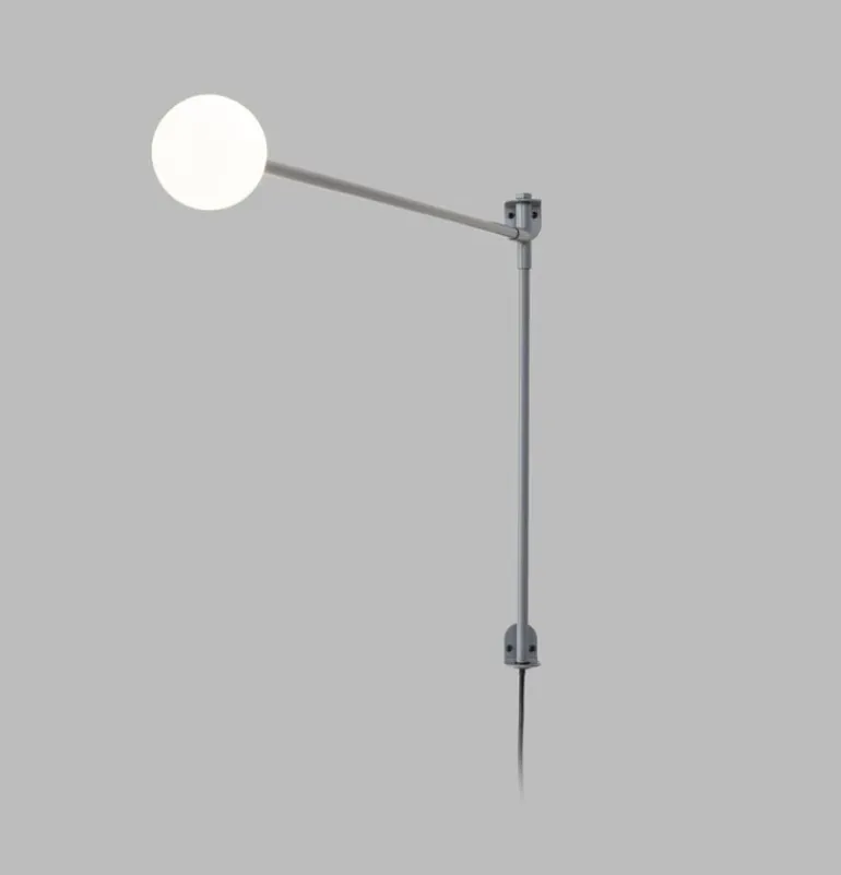 Nemo Lighting Potence Pivotante Mini wall lamp, grey