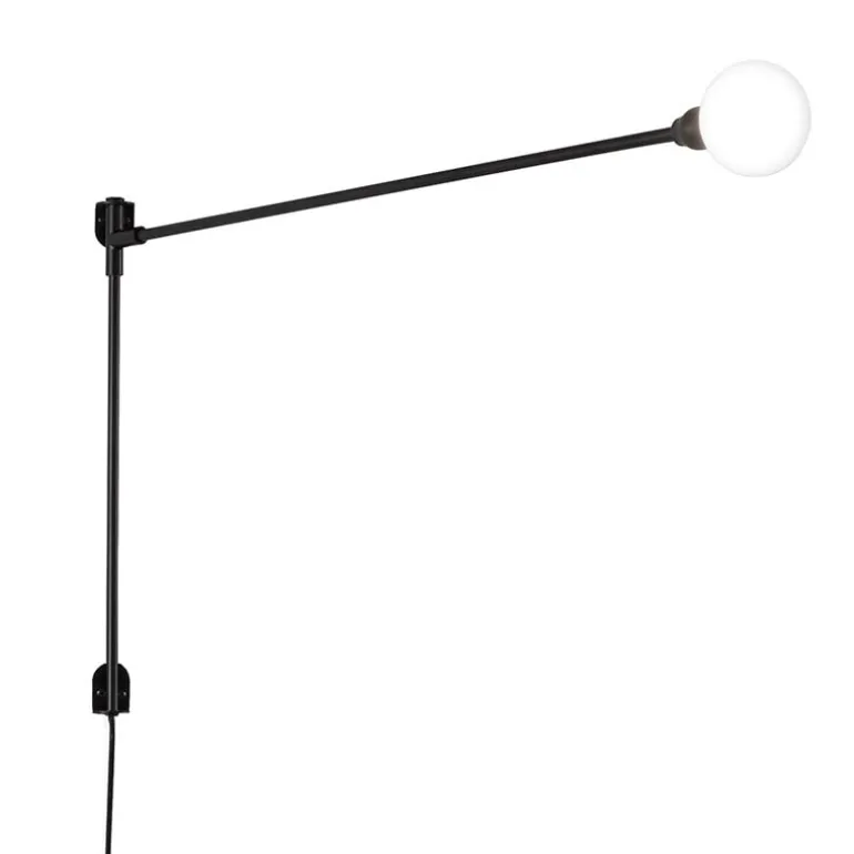 Nemo Lighting Potence Pivotante Mini wall lamp, black