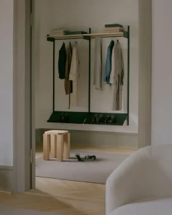 New Works Atlas stool, natural oak